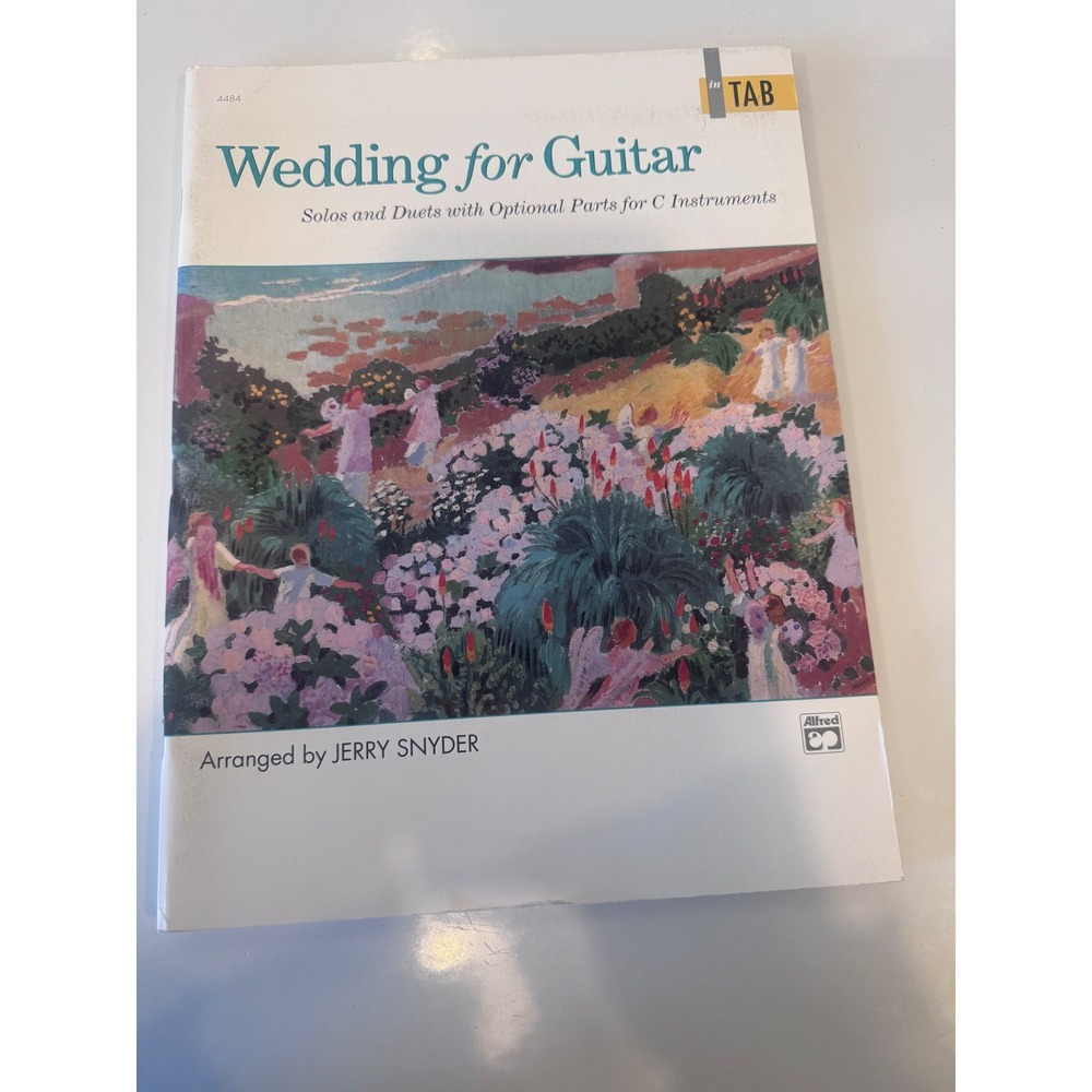 Wedding for Guitar Jerry Snyder Alfred Music Sheet Music Solos‎ Duets TAB 4484